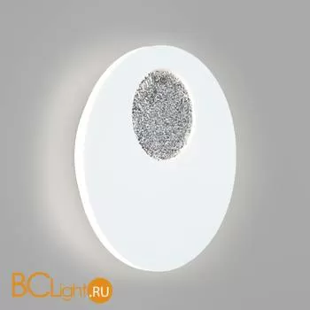 Настенный светильник Eurosvet Areola 40150/1 LED белый/хром - Фото 0