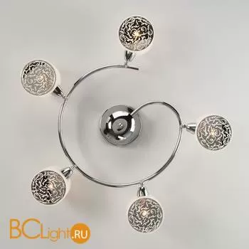 Потолочная люстра Eurosvet Areta 70088/5 хром - Фото 7