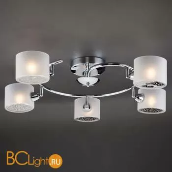 Потолочная люстра Eurosvet Areta 70088/5 хром - Фото 1