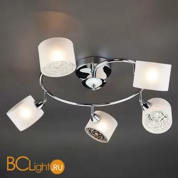 Потолочная люстра Eurosvet Areta 70088/5 хром - Фото 3