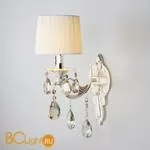 Бра Eurosvet Argenta 10098/1 серебро/тонированный хрусталь Strotskis