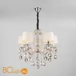 Люстра Eurosvet Argenta 10098/5 серебро/тонированный хрусталь Strotskis - Фото 0