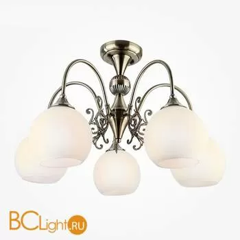 Потолочная люстра Eurosvet Ария 60052/5 античная бронза
