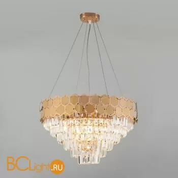 Люстра Eurosvet Ariana 10113/8 золото/прозрачный хрусталь Strotskis