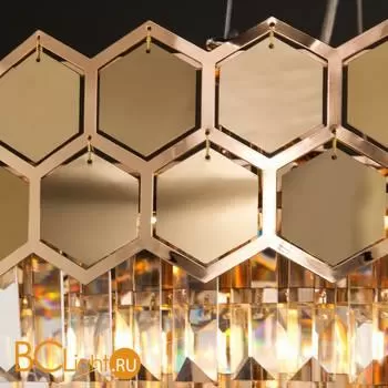 Люстра Eurosvet Ariana 10113/8 золото/прозрачный хрусталь Strotskis - Фото 2