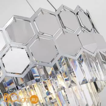 Люстра Eurosvet Ariana 10113/8 хром/прозрачный хрусталь Strotskis - Фото 2