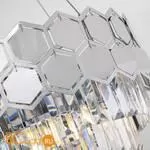 Люстра Eurosvet Ariana 10113/8 хром/прозрачный хрусталь Strotskis - Фото 2