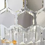 Бра Eurosvet Ariana 10124/2 хром/прозрачный хрусталь Strotskis (10113/2) a055322 - Фото 0