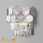 Бра Eurosvet Ariana 10124/2 хром/прозрачный хрусталь Strotskis (10113/2) a055322 - Фото 1