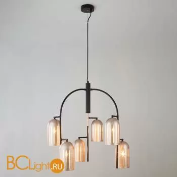 Люстра Eurosvet Armony 70054/6 перламутровое золото - Фото 0