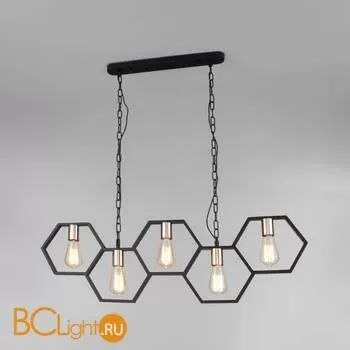 Подвесной светильник Eurosvet Arnia 70117/5 черный - Фото 0