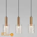 Подвесной светильник Eurosvet Asti 50177/3 черный/бронза