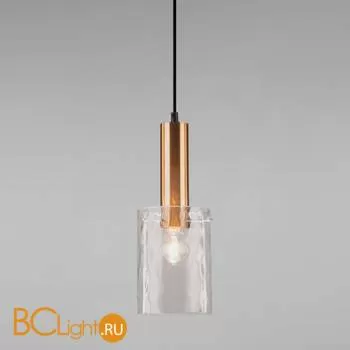 Подвесной светильник Eurosvet Asti 50177/1 черный/бронза - Фото 1