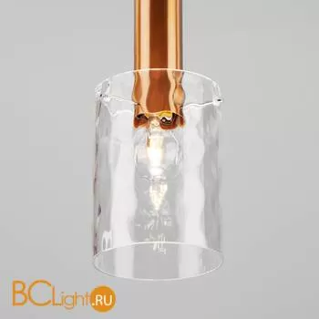 Подвесной светильник Eurosvet Asti 50177/1 черный/бронза