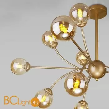 Люстра Eurosvet Astro 30180 матовое золото a057464 - Фото 0