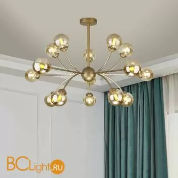 Люстра Eurosvet Astro 30180 матовое золото a057464 - Фото 1