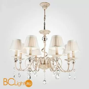 Люстра Eurosvet Audrey 10074/8 белый с золотом