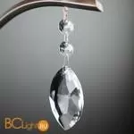 Бра Eurosvet Aurelia 10089/1 сатин-никель/прозрачный хрусталь Strotskis - Фото 4