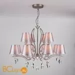 Люстра Eurosvet Aurelia 10089/12 сатин-никель/прозрачный хрусталь Strotskis