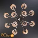 Люстра Eurosvet Aurelia 10089/12 сатин-никель/прозрачный хрусталь Strotskis - Фото 4