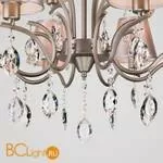 Люстра Eurosvet Aurelia 10089/12 сатин-никель/прозрачный хрусталь Strotskis - Фото 7