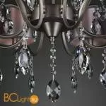 Люстра Eurosvet Aurelia 10089/8 сатин-никель/прозрачный хрусталь Strotskis - Фото 9