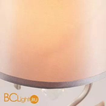 Настольная лампа Eurosvet Aurelia 01059/1 сатин-никель/прозрачный хрусталь Strotskis - Фото 4