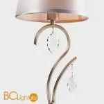 Настольная лампа Eurosvet Aurelia 01059/1 сатин-никель/прозрачный хрусталь Strotskis - Фото 1