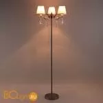 Торшер Eurosvet Aurelia 01059/3 сатин-никель/прозрачный хрусталь Strotskis - Фото 3