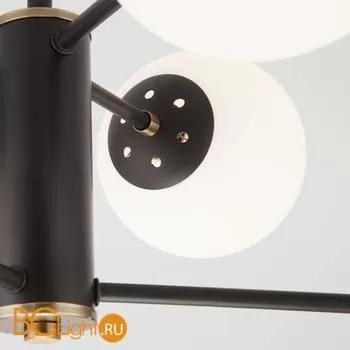 Потолочная люстра Eurosvet Austin 70091/6 черный - Фото 3