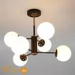 Потолочная люстра Eurosvet Austin 70091/6 черный - Фото 0