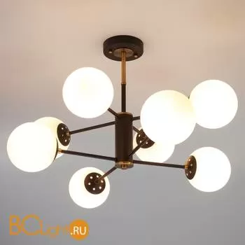 Потолочная люстра Eurosvet Austin 70091/8 черный - Фото 4