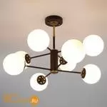 Потолочная люстра Eurosvet Austin 70091/8 черный - Фото 4