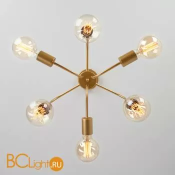 Потолочная люстра Eurosvet Avion 70058/6 золото - Фото 1