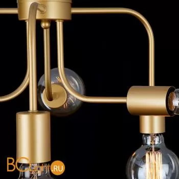 Потолочная люстра Eurosvet Avion 70058/6 золото - Фото 2