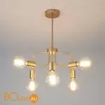 Потолочная люстра Eurosvet Avion 70058/6 золото - Фото 0