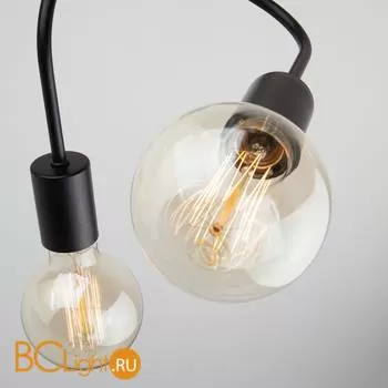 Потолочная люстра Eurosvet Avion 70058/6 черный - Фото 2