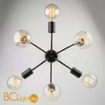 Потолочная люстра Eurosvet Avion 70058/6 черный - Фото 3