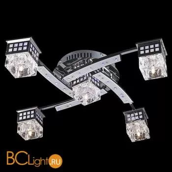 Потолочная люстра Eurosvet Бакара 4939/5 хром