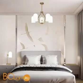 Настольный светильник Eurosvet Bambola new 01164/1 латунь a065657 - Фото 3