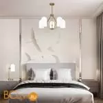 Настольный светильник Eurosvet Bambola new 01164/1 латунь a065657 - Фото 3