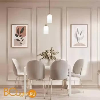 Подвесной светильник Eurosvet Bambola new 50357/1 латунь a065658 - Фото 2