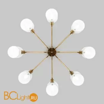 Потолочный светильник Eurosvet Bambola new 60157/8 латунь a065046 - Фото 2