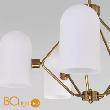 Потолочный светильник Eurosvet Bambola new 60157/5 латунь a065045 - Фото 0