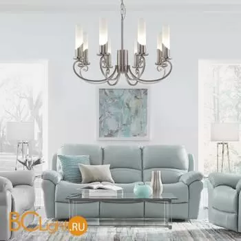 Люстра Eurosvet Banci 60117/8 никель - Фото 0