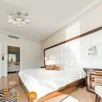 Люстра Eurosvet Barra 10100/6 хром - Фото 0