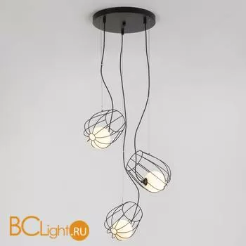 Подвесной светильник Eurosvet Basket 50138/3 черный - Фото 0