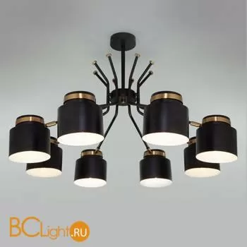Люстра Eurosvet Batler 70133/8 черный a057400 - Фото 0