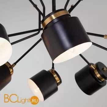 Люстра Eurosvet Batler 70133/8 черный a057400 - Фото 2