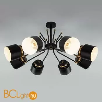 Люстра Eurosvet Batler 70133/8 черный a057400 - Фото 1